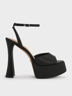 Charles & Keith - Michelle Recycled Polyester Platform Sandals