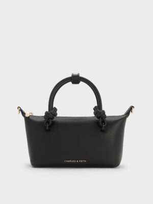 Charles & Keith - Sammie Knotted-Handle Tote Bag