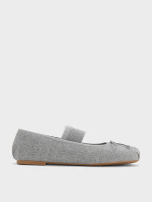 Charles & Keith - Winona Felt Mary Jane Flats