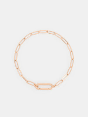 Charles & Keith - Arleth Oblong-Pendant Chain Bracelet