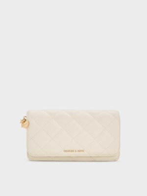 Charles & Keith - Arrietty Quilted Wallet On Chain