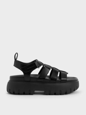 Charles & Keith - Platform Caged Sandals