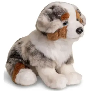 Uni Toys HA271210 Australian Shepherd Dog Tricolour 30cm Soft Plush Toy NO LEASH