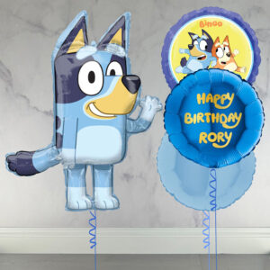 Bluey Personalised Inflated Balloon Set