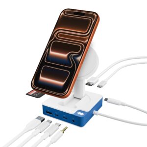 HyperDrive®  Flex 5 Port USB-C Hub with Qi Phone Charger