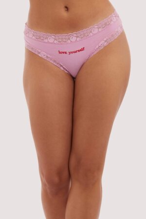 Squish X Playful Promises Love Yourself Briefs | UK 8 | Squish