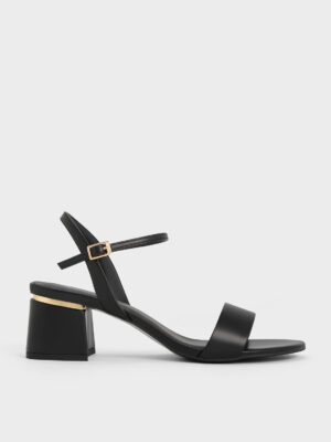 Charles & Keith - Sylva Block-Heel Sandals