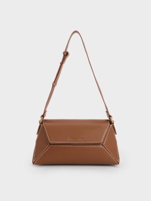 Charles & Keith - Nasrin Geometric Shoulder Bag