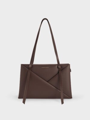 Charles & Keith - Midori Geometric Tote Bag