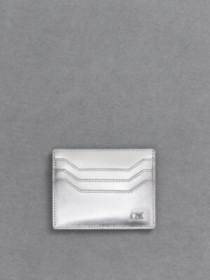 Charles & Keith - Carli Metallic Leather Multi-Slot Card Holder