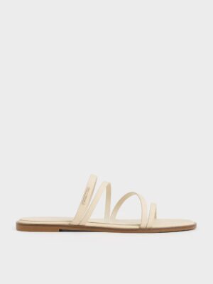 Charles & Keith - Lliana Strappy Slide Sandals