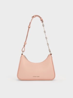 Charles & Keith - Lane Chain-Link Shoulder Bag