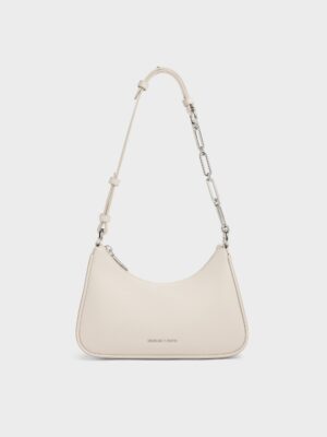 Charles & Keith - Lane Chain-Link Shoulder Bag