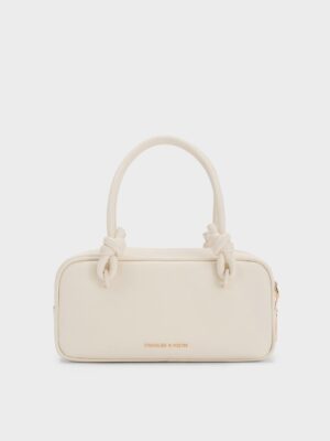 Charles & Keith - Sammie Knotted-Handle Elongated Bag