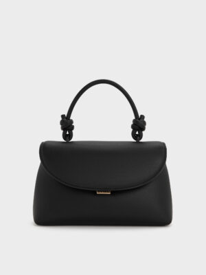 Charles & Keith - Sammie Knotted-Handle Two-Way Backpack