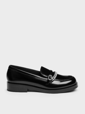 Charles & Keith - Georgie Chain Loafers