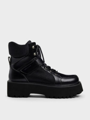 Charles & Keith - Eliot Platform Combat Boots