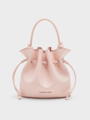 Charles & Keith - Sammie Drawstring Bucket Bag