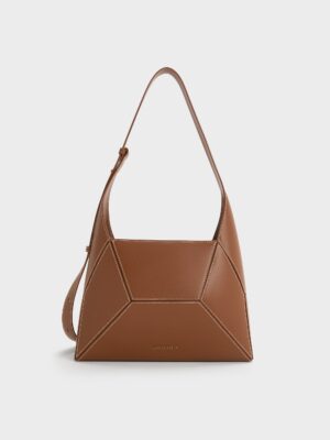 Charles & Keith - Nasrin Geometric Hobo Bag