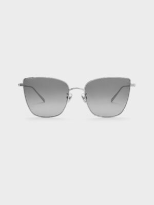 Charles & Keith - Livonia Crystal Square Sunglasses