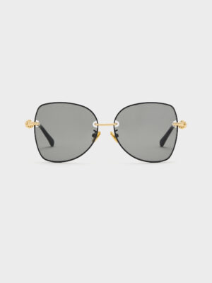 Charles & Keith - Sable Knot Butterfly Sunglasses