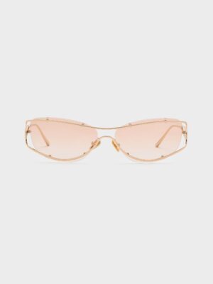 Charles & Keith - Ainsley Geometric Sunglasses