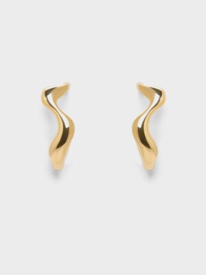 Charles & Keith - Emilia Wavy Drop Earrings