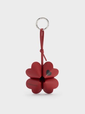 Charles & Keith - Four-Leaf Clover Heart Charm