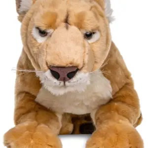 Uni Toys 030018R Lioness Lying 78m Long Large Soft Plush Toy