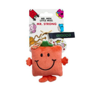 Rainbow Designs MM2342 Mr Men - Mr Strong Plush Keyring