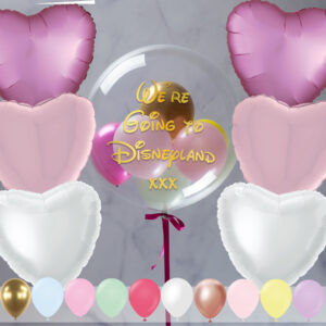 Disney Princess Hearts Balloon Package