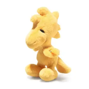 Steiff 024757 Peanuts Woodstock Yellow Plush Soft Toy Bird