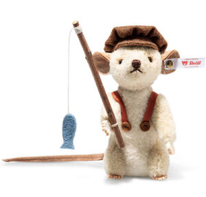 Steiff 005831 Huckleberry Finn Mouse Standing Mohair Limited Edition