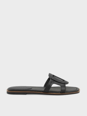 Charles & Keith - Easley Cut-Out Slide Sandals