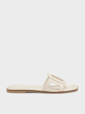 Charles & Keith - Easley Cut-Out Slide Sandals