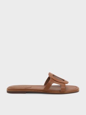 Charles & Keith - Easley Cut-Out Slide Sandals
