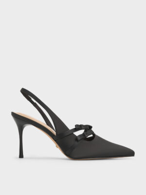Charles & Keith - Jessy Bow Slingback Pumps