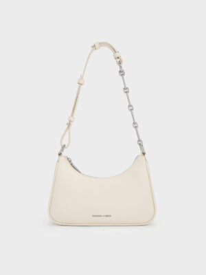 Charles & Keith - Lane Chain-Link Shoulder Bag