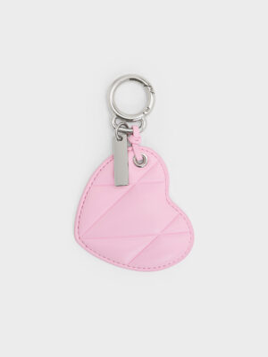 Charles & Keith - Heart Quilted Mirror Charm