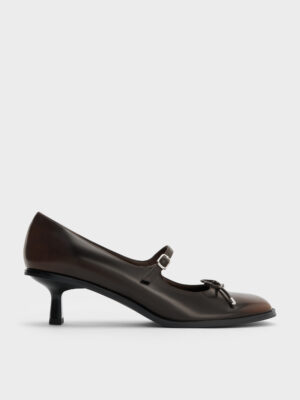 Charles & Keith - Wendy Kitten-Heel Mary Jane Pumps