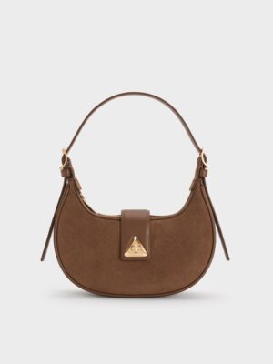 Charles & Keith - Trice Belted Shoulder Bag