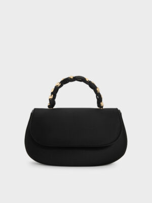 Charles & Keith - Eilian Braided Top Handle Bag