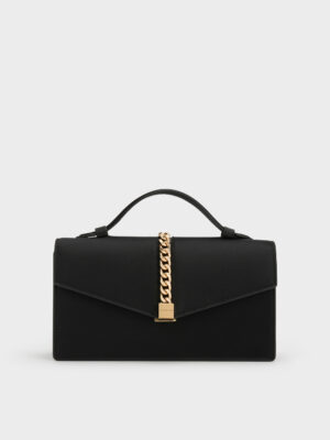 Charles & Keith - Taisia Chain Envelope Bag