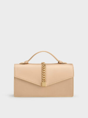 Charles & Keith - Taisia Chain Envelope Bag