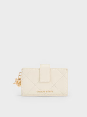 Charles & Keith - Arrietty Quilted Belted Card Holder