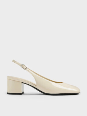 Charles & Keith - Danni Patent Slingback Pumps