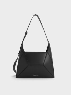 Charles & Keith - Nasrin Geometric Hobo Bag