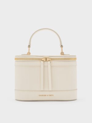 Charles & Keith - Enola Top Handle Vanity Bag