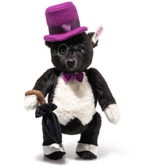 Steiff 356360 Batman, The Penguin Teddy Bear Black Mohair Limited Edition