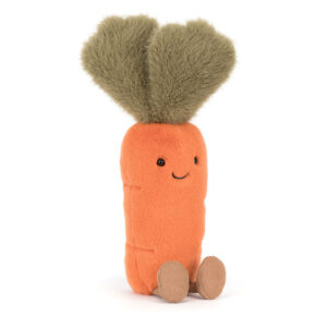 Jellycat A4CARR Amuseables Carrot Orange and Green Plush Soft Toy
